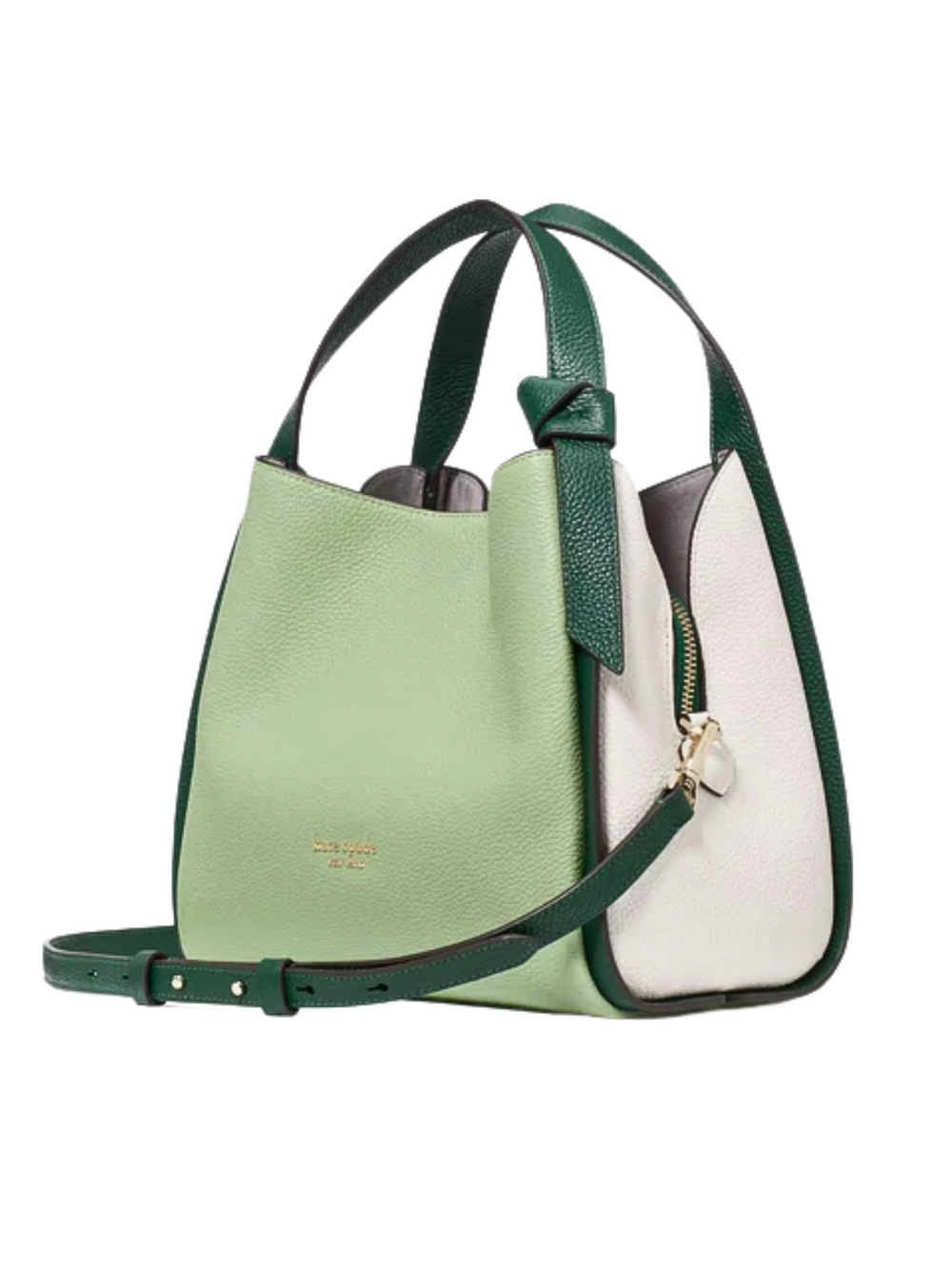 gambar-samping-Kate-Spade-Knott-Colorblocked-Medium-Crossbody-Tote-in-Beach-Glass-Multi