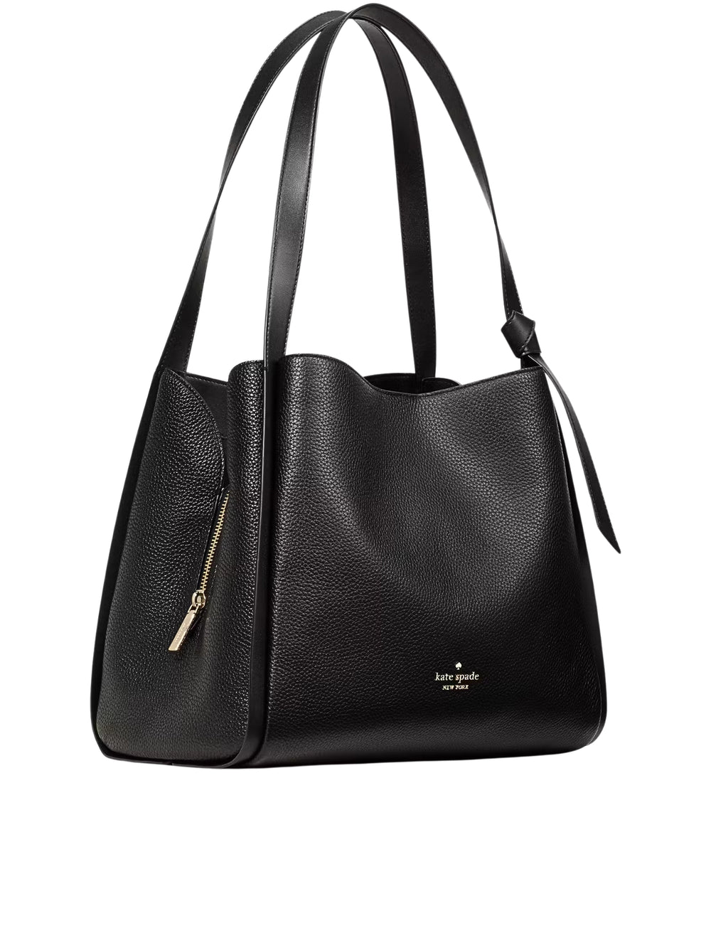 gambar-samping-Kate-Spade-Knott-Large-Carryall-Bag-Black