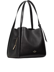 gambar-samping-Kate-Spade-Knott-Large-Carryall-Bag-Black