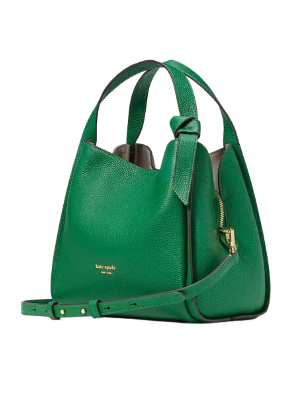 gambar-samping-Kate-Spade-Knott Medium Crossbody Tote-Watercress