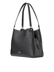gambar-samping-Kate-Spade-Leila-Medium-Triple-Compartment-Shoulder-Bag-Black