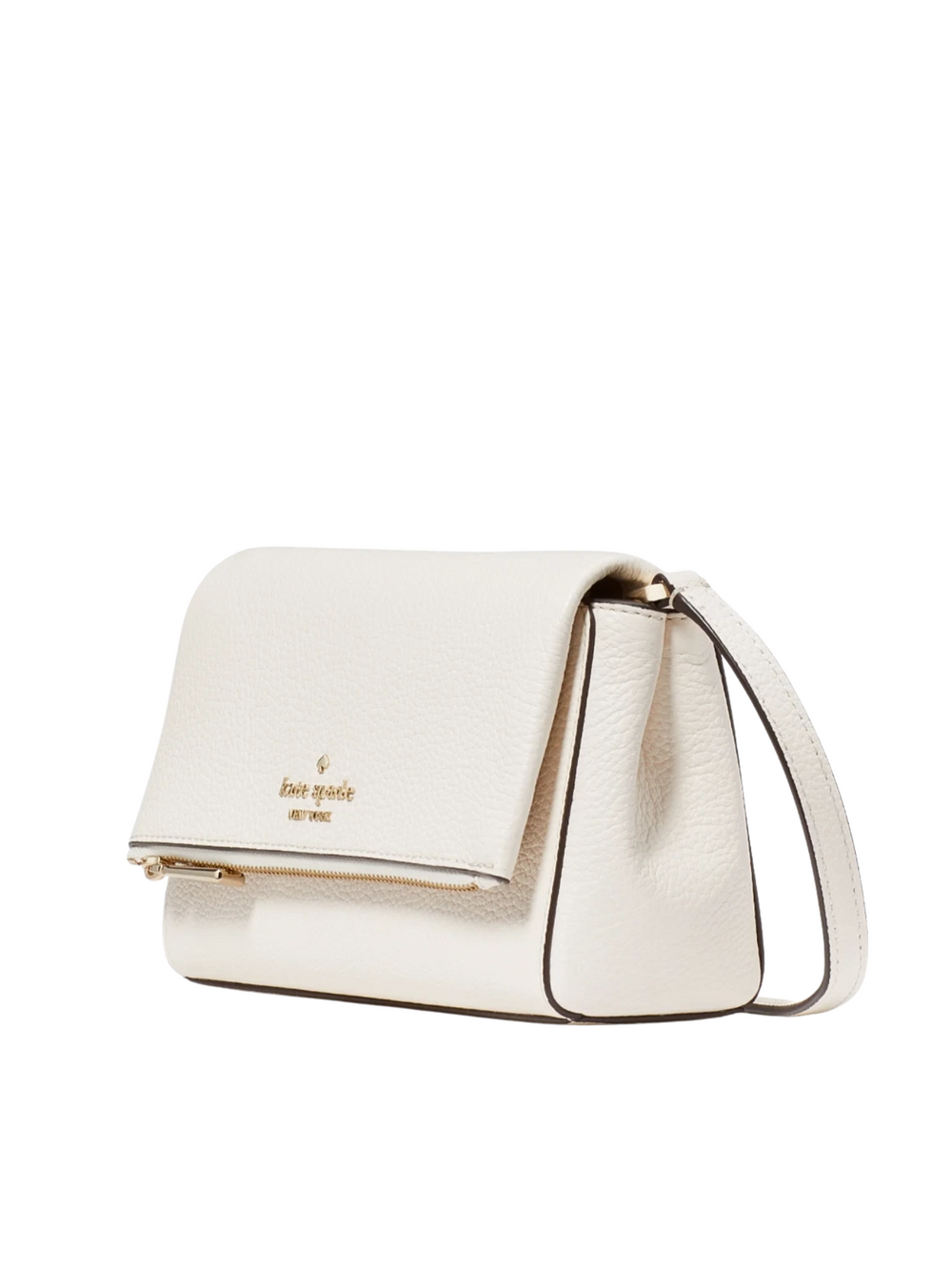 gambar-samping-Kate-Spade-Leila-Mini-Zip-Flap-Crossbody-Bag-Parchment