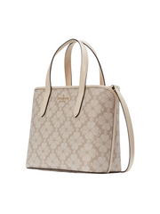 gambar-samping-Kate-Spade-Signature-Spade-Flower-Small-Tote-Dark-Beige