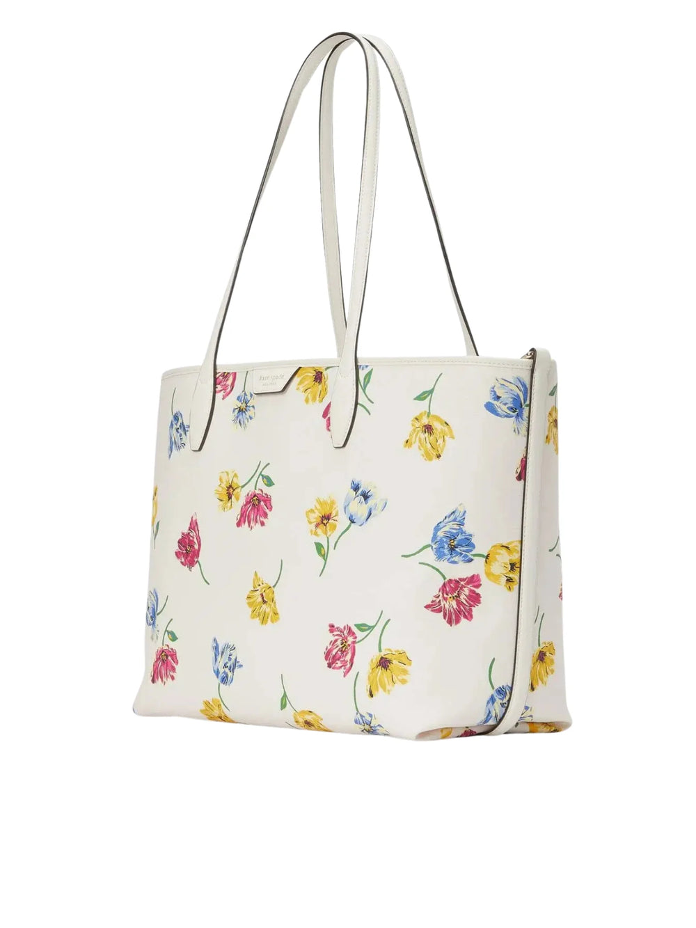 gambar-samping-Kate-Spade-Sutton-Tulip-Toss-Prin-Medium-Tote-Bag-Cream-Multi