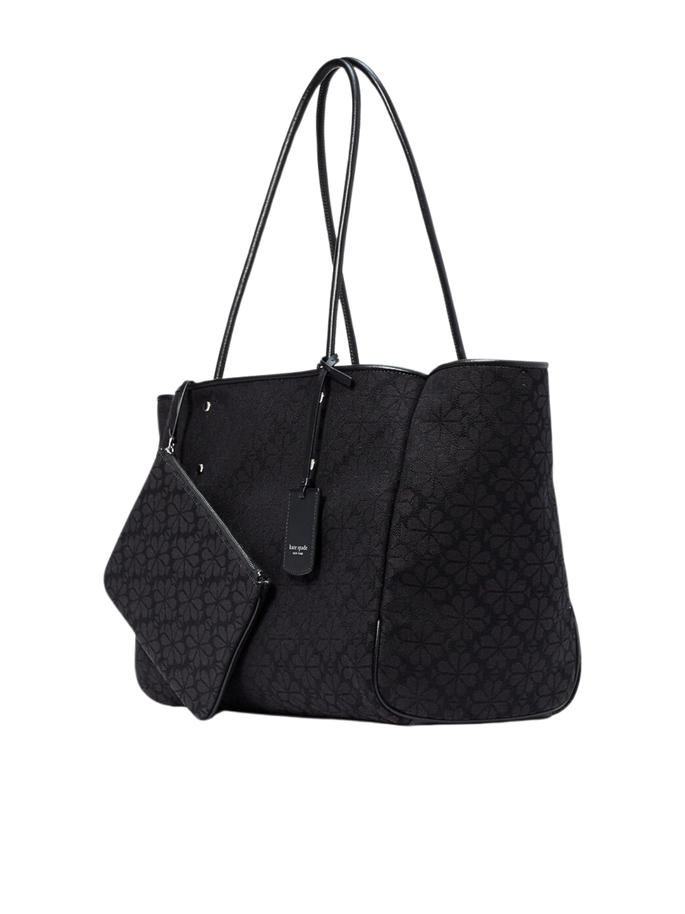 gambar-samping-Kate_Spade-Flower-Jacquard-Large-Everything-Tote-Bag-Black-Multi