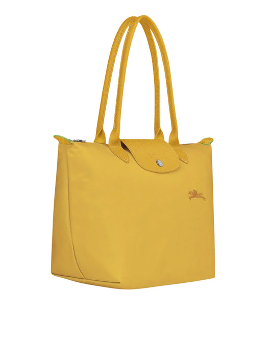 gambar-samping-Longchamp-Le-Pliage-Club-Green-Medium-Shoulder-Bag-Corn