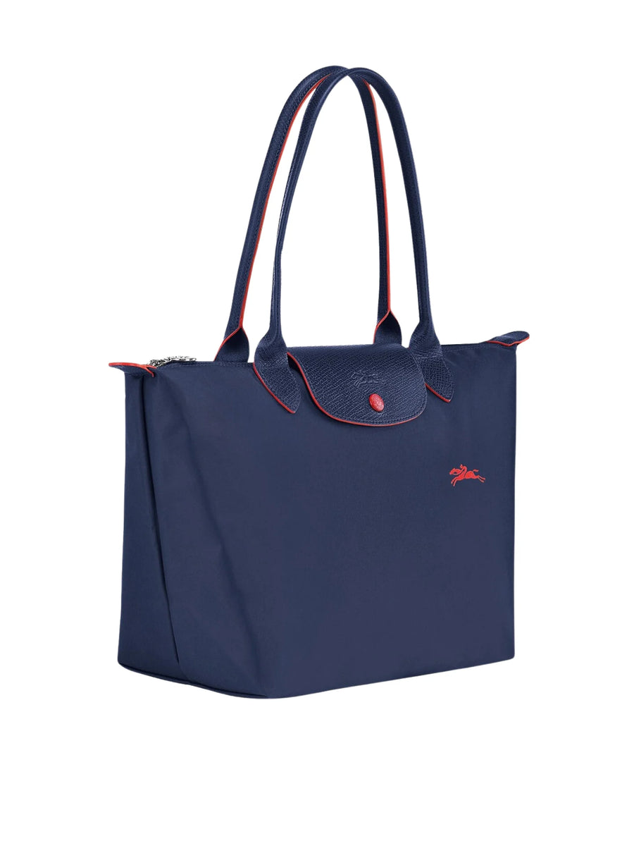 Longchamp Le Pliage Club Medium Shoulder Bag Navy Balilene
