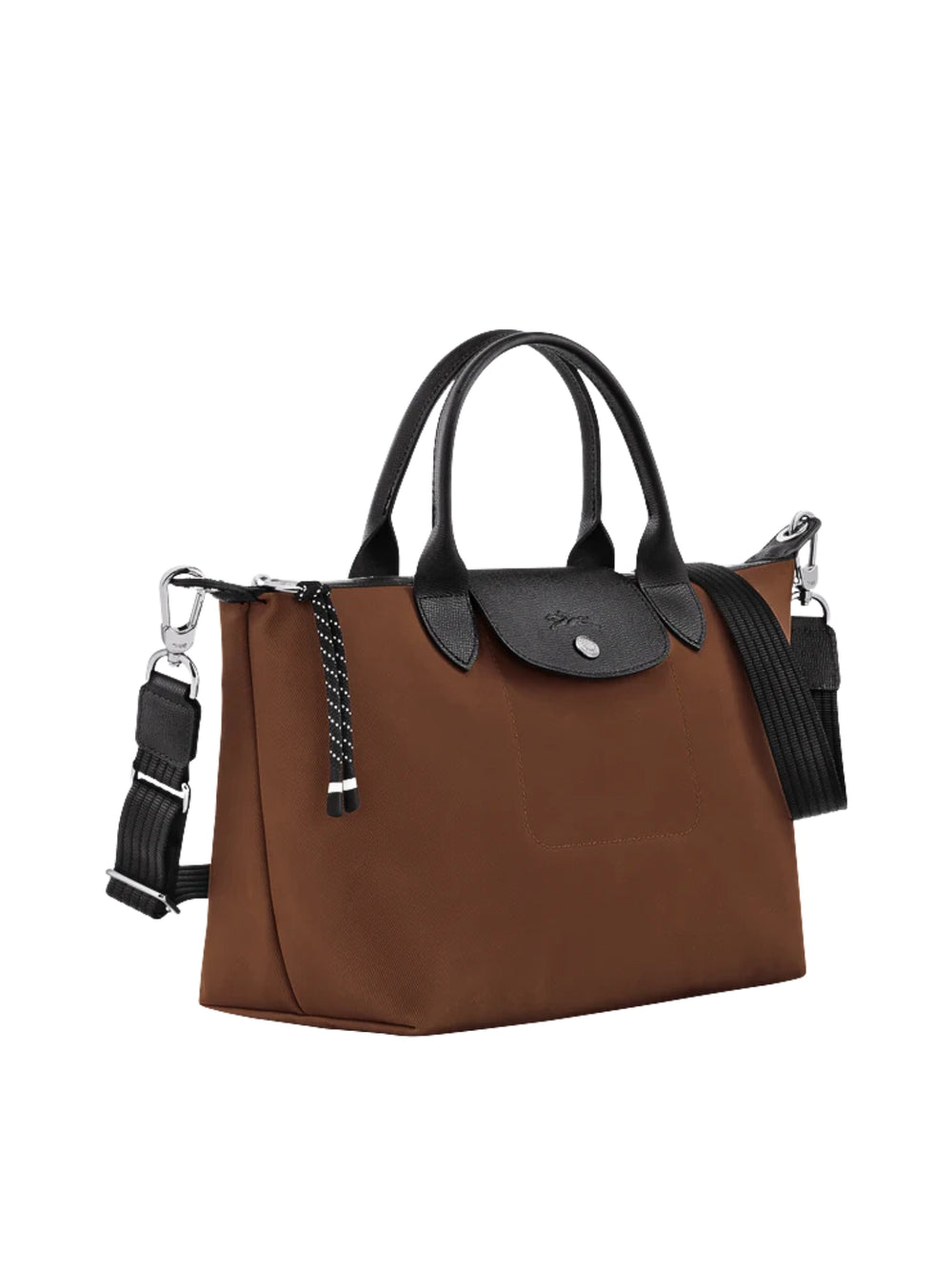 gambar-samping-Longchamp-Le-Pliage-Energy-Small-Top-Handle-Bag-Chocolate
