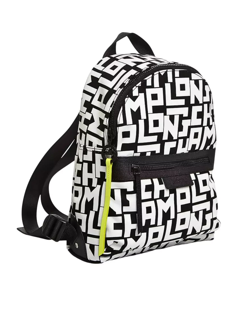 gambar-samping-Longchamp-Le-Pliage-LGP-Backpack-White-Black