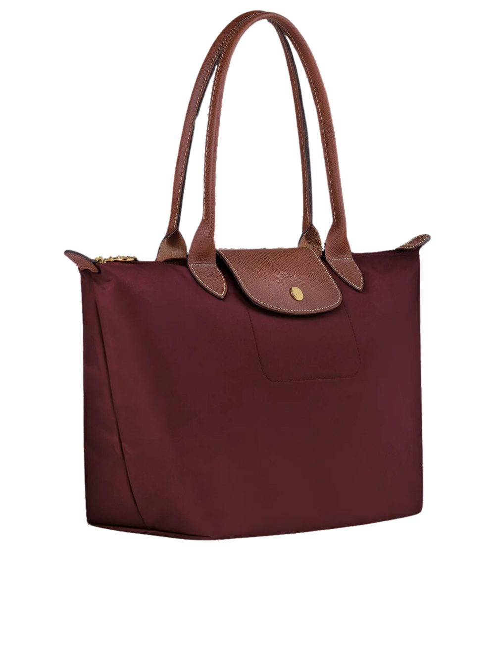 gambar-samping-Longchamp-Le-Pliage-Original-Medium-Shoulder-Bag-Bordeux