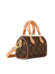 gambar-samping-Louis-Vuiton-Nano-Speedy-Monogram-Canvas-City-Bag-Brown