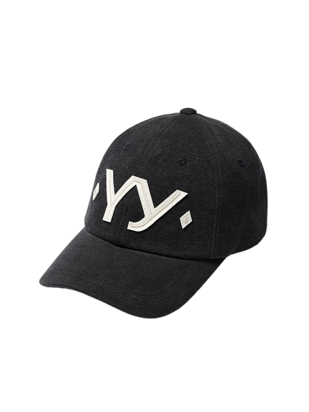gambar-samping-OPEN-YY-Cotton-Black-YY-Ball-Cap
