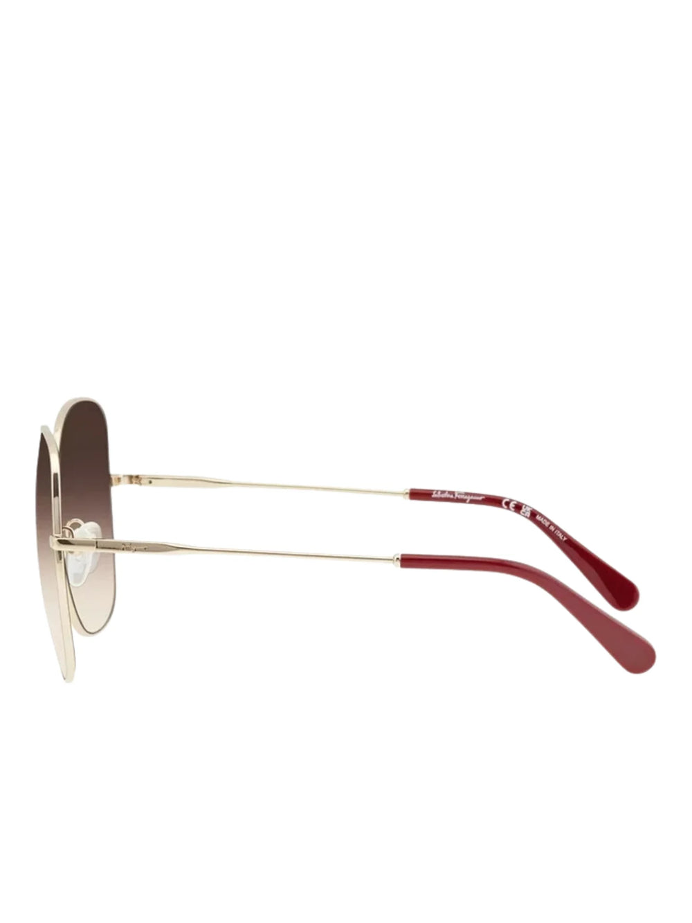 gambar-samping-Salvatore-Ferragamo-Sunglasses-Gold-Brown-Gradient