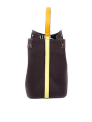 gambar-samping-Tory-Burch-Blake-Canvas-Color-Block-Bucket-Bag-Dark-Mahogany
