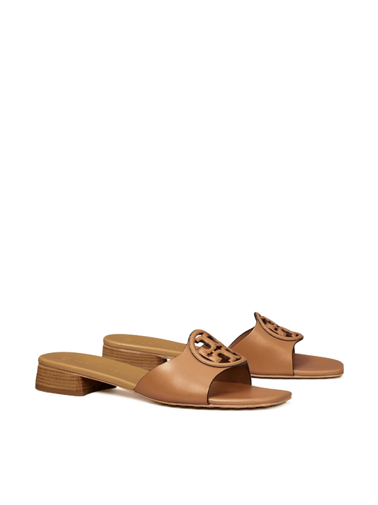 gambar-samping-Tory-Burch-Bombe-Miller-Slide-Calf-Leather-Caramel-Corn-Hornet