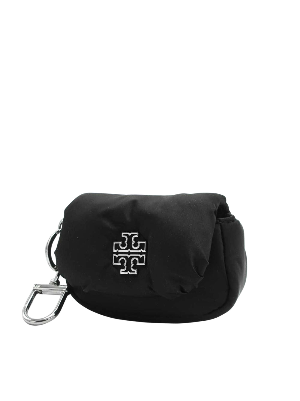 gambar-samping-Tory-Burch-Britten-Nylon-Puffy-Card-Case-Black