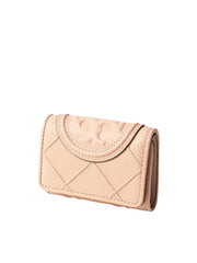 gambar-samping-Tory-Burch-Fleming-Soft-Polished-Grain-Small-Flap-Wallet-Pink-Dawn