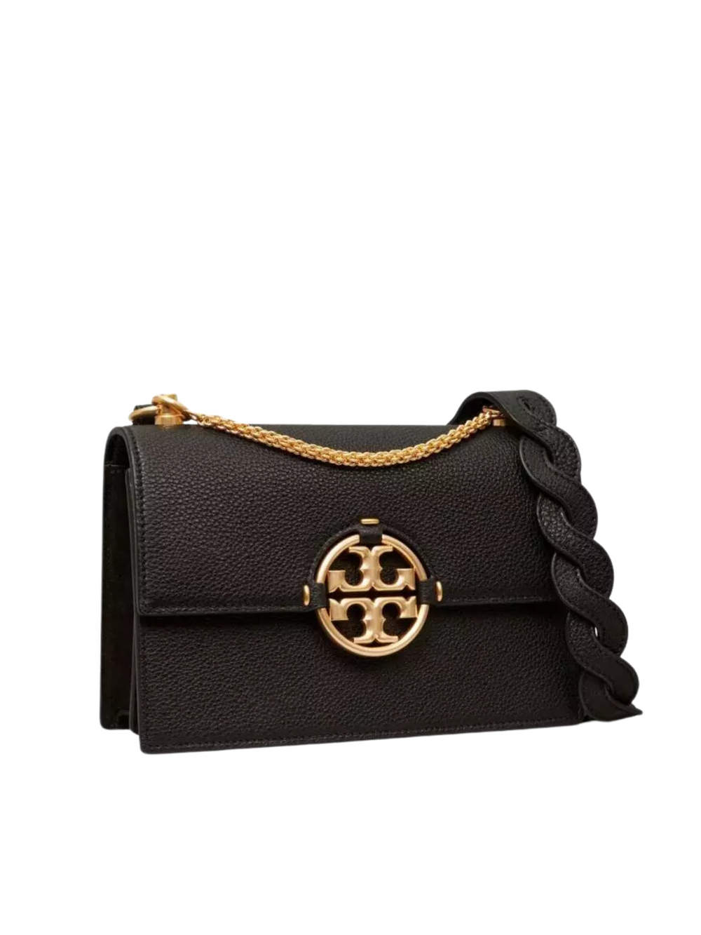 gambar-samping-Tory-Burch-Miller-Small-Shoulder-Bag-Black