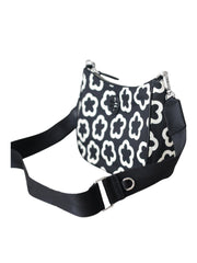 gambar-samping-Tory-Burch-Nylon-Printed-Web-Convertible-Crossbody-Bag-The-Flower-Black-Ivory