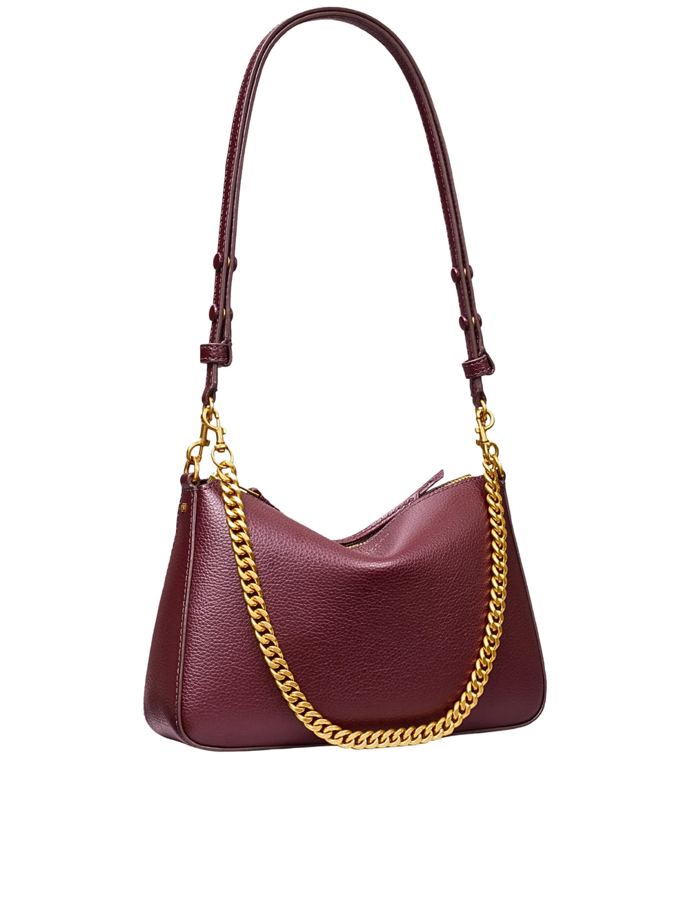 gambar-samping-Tory-Burch-Perry-Small-Shoulder-Bag-Dark-Carmine