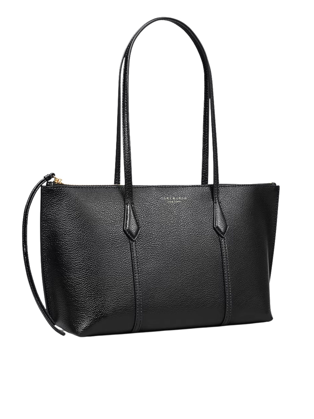 gambar-samping-Tory-Burch-Perry-Small-Zip-Tote-Bag-Black