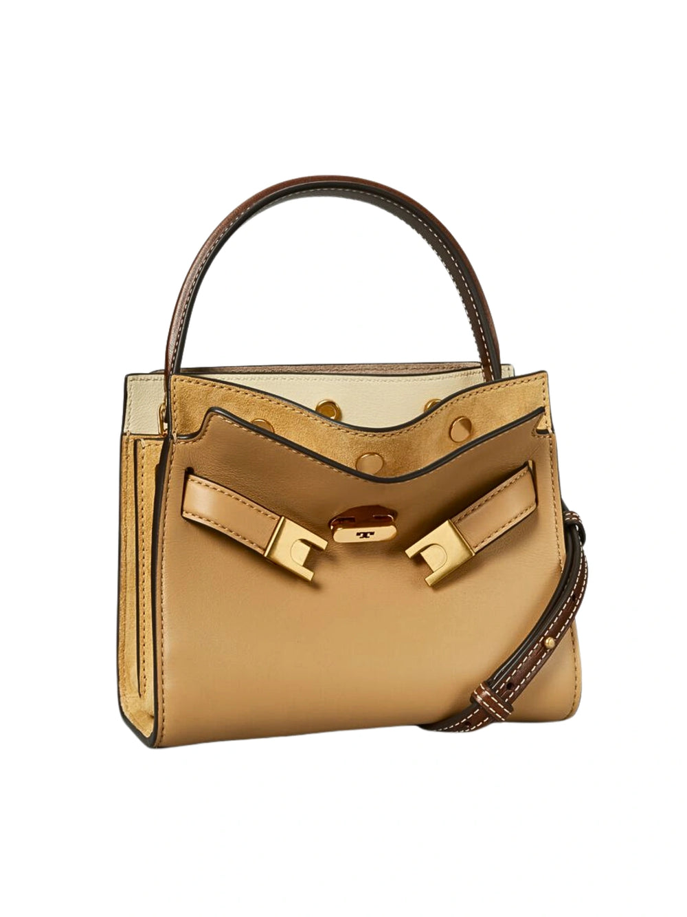 gambar-samping-Tory-Burch-Petite-Lee-Radziwill-Double-Bag-Ginger-Shortbread