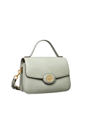 gambar-samping-Tory-Burch-Robinson-Spazzolato-Small-Top-Handle-Bag-Light-Granit