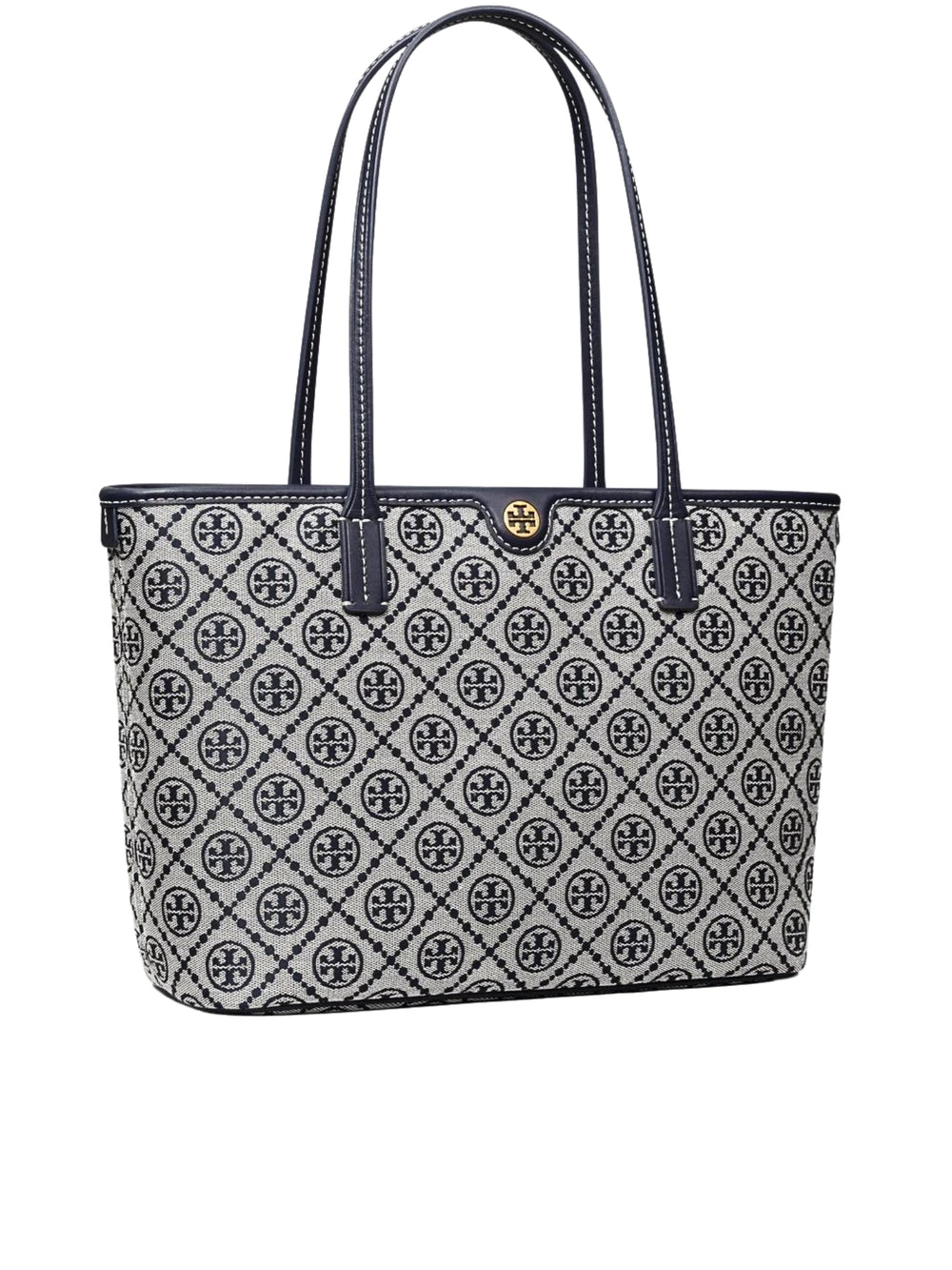 gambar-samping-Tory-Burch-Small-T-Monogram-Zip-Tote-Bag-Tory-Navy