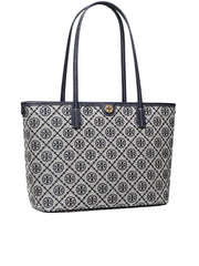 gambar-samping-Tory-Burch-Small-T-Monogram-Zip-Tote-Bag-Tory-Navy