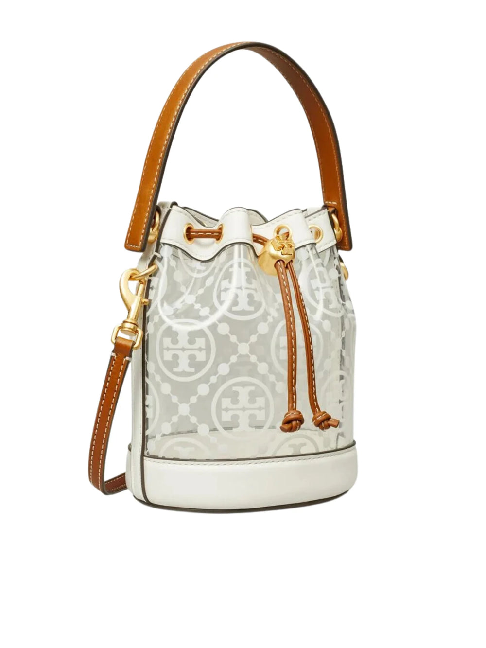 gambar-samping-Tory-Burch-T-Monogram-TPU-Mini-Bucket-Bag-Clear