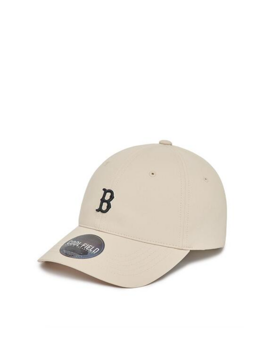 MLB Korea Unisex Field Unstructured Ball Cap Boston Redsox Khaki