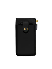 gambar-utama-Coach-Essential-Polished-Pebble-Leather-Phone-Wallet-Black