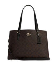 gambar-utama-Coach-Tatum-Carryall-In-Signature-Canvas-Brown-BlackWEBP