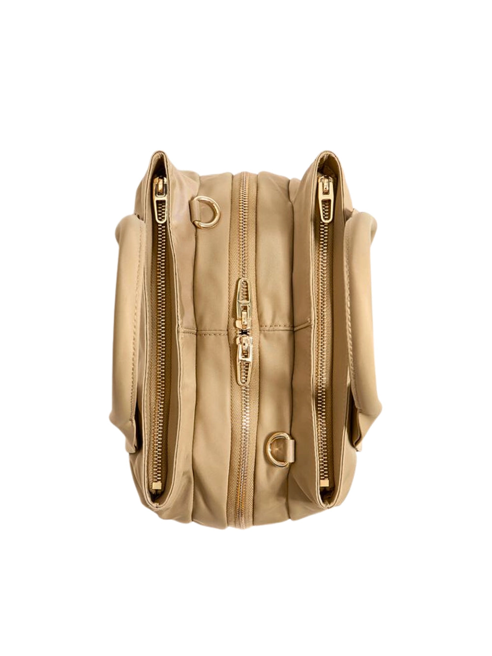 gambar-zip-BYL-Medium-Tan-Nylon-Handbag