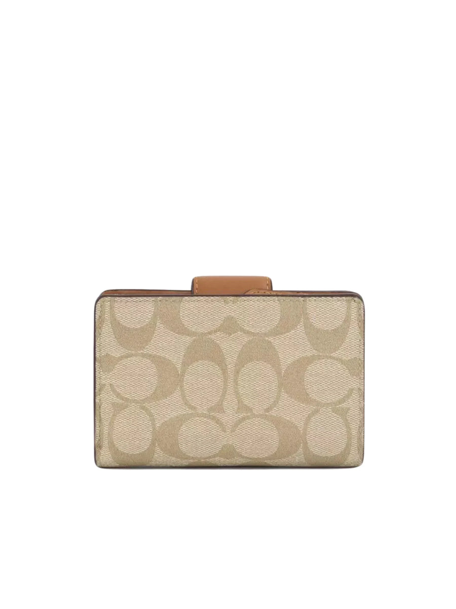 Light saddle coach wallet sales
