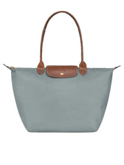 gambar_depan_Longchamp_Le_Pliage_Original_Medium_Shoulder_Bag_Steel