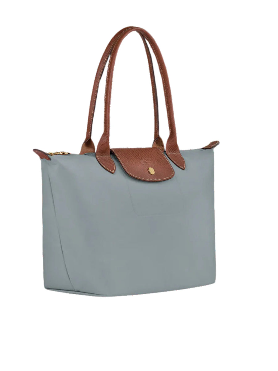 Longchamp Le Pliage Original Shoulder Bag Medium Steel Balilene