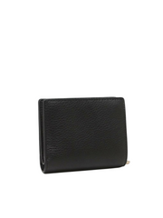 gambarr-belakang-Coach-Snap-Wallet-Pebbled-Leather-Black