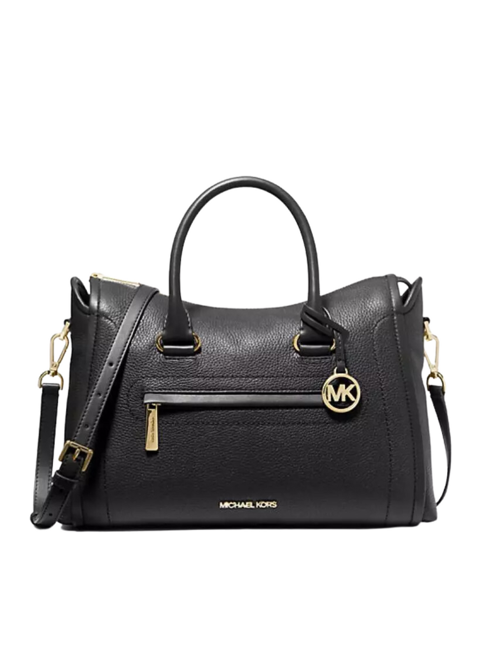 gambarr-depan-Michael-Kors-Carine-Large-Top-Zip-Leather-Satchel
