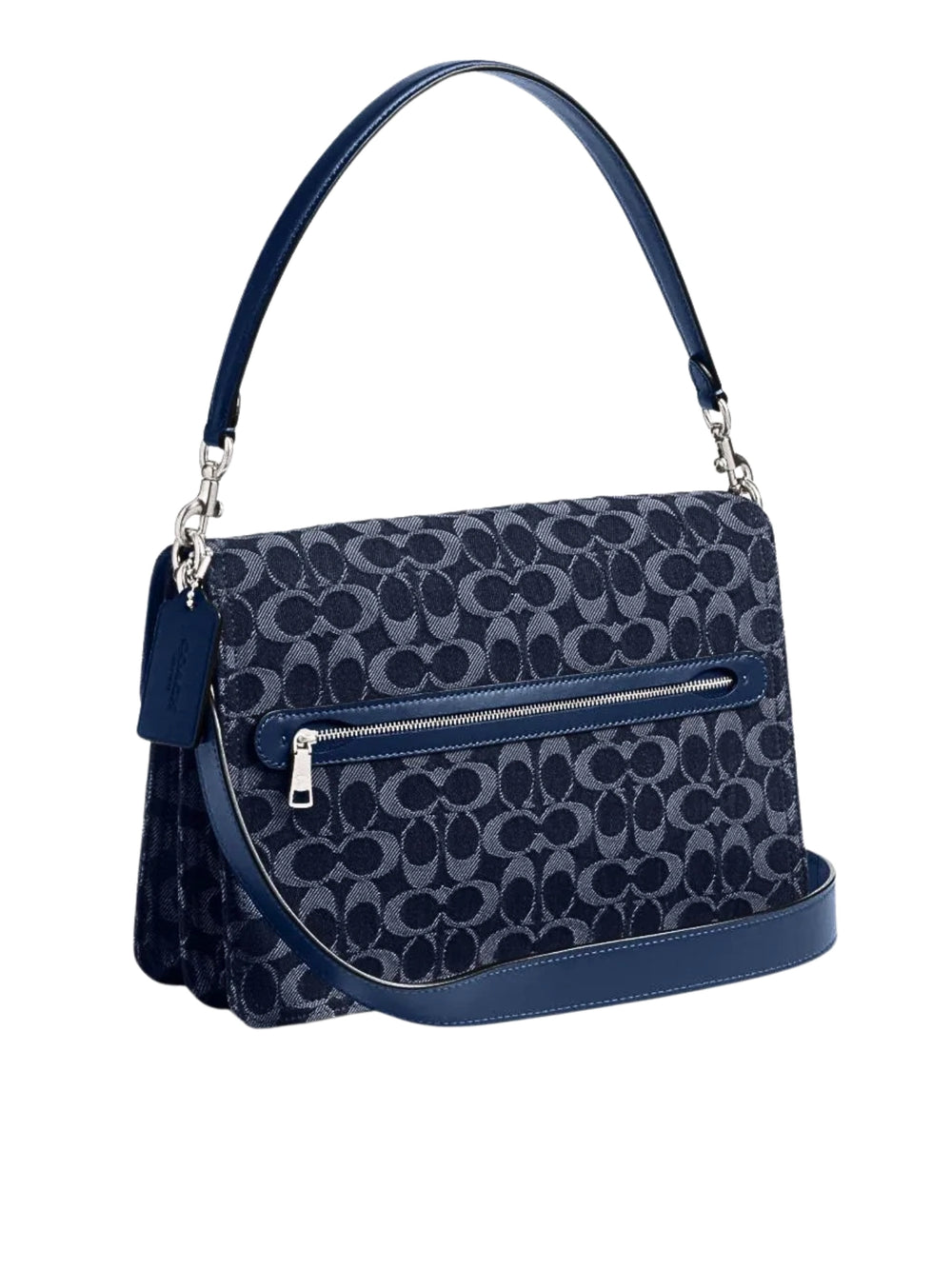 gmbar-belakang-Coach-Chain-Tabby-Shoulder-Bag-30-In-Signature-Denim-Deep-Blue-Multi