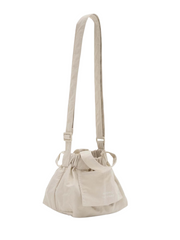 nampak-depan-Beyond-The-Vines-Micro-Dumpling-Crossbody-bag-Cream