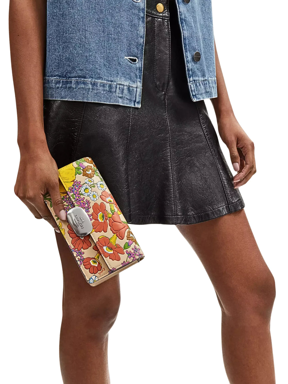 on-model-1-Coach-Eliza-Small-Flap-Crossbody-With-Floral-Print-Ivory-Multi