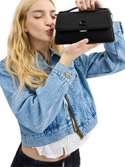 on-model-1-Coach-Juno-Bag-In-Glovetanned-Leather-Black