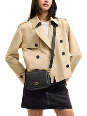 on-model-1-Coach-Mini-Carey-Crossbody-Bag-In-Signature-Canvas-Walnut-Black
