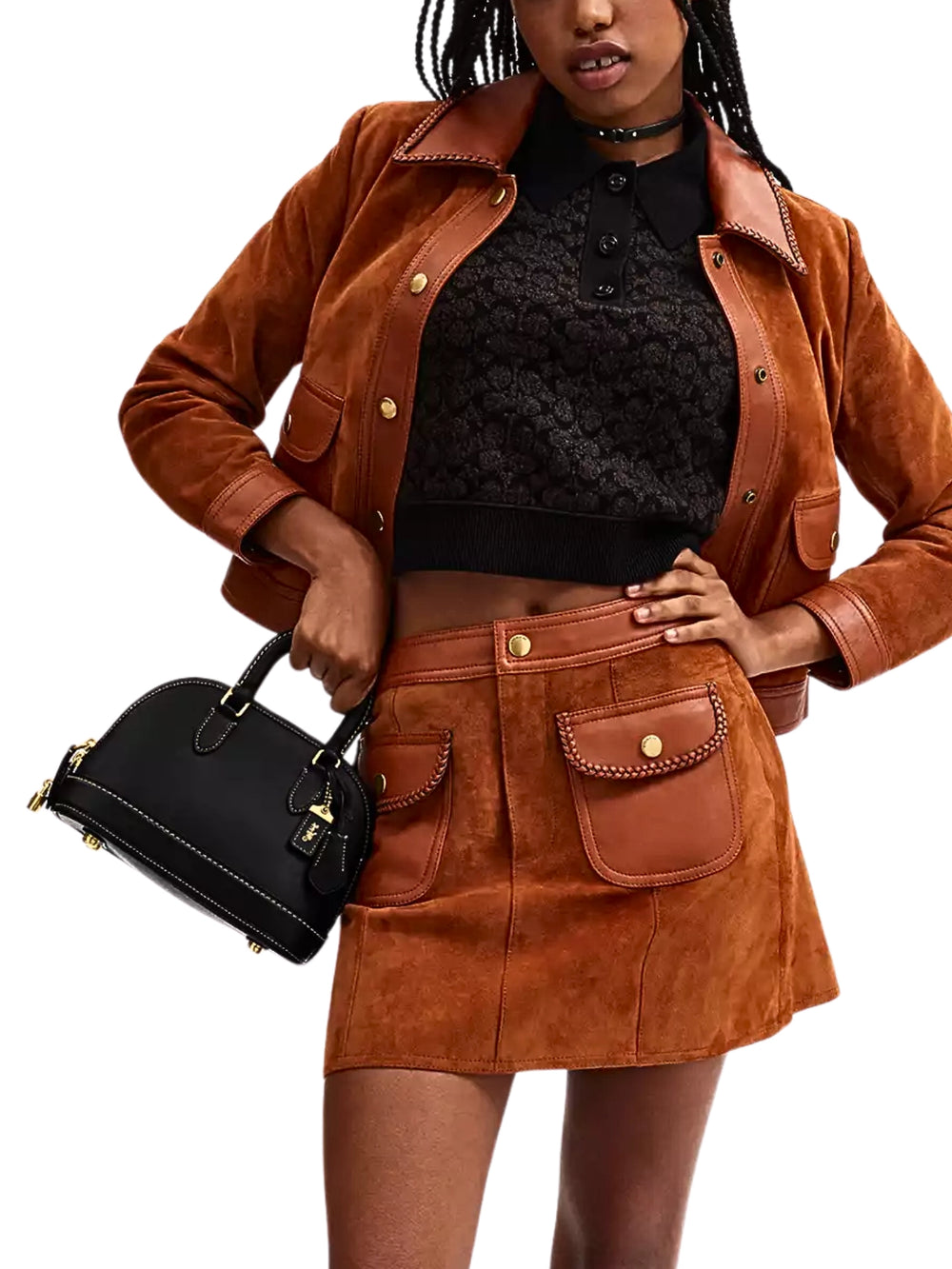 on-model-1-Coach-Revel-Bag-24-Glovetanned-Leather-Black