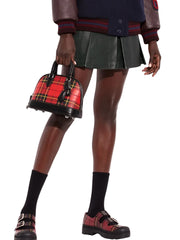 on-model-1-Coach-Revel-Bag-24-With-Plaid-Print-Sport-Red-Multi