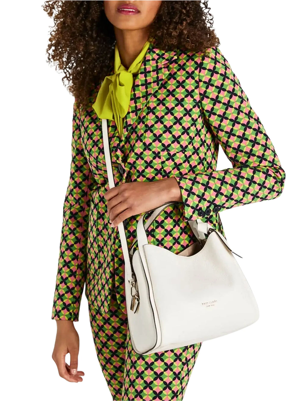 on-model-1-Kate-Spade-K6552-Knott-Medium-Crossbody-Tote-Cream