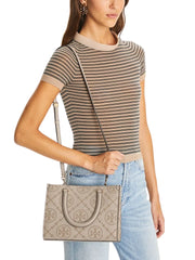 on-model-1-Tory-Burch-T-Monogram-Embossed-Square-Tote-Bag-Fresh-Clay