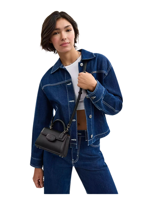 on-model-2-Coach-Eliza_Mini_Top_Handle_Bag_Black