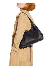 on-model-2-Coach-Lori-Soft-Pebble-Leather-Shoulder-Bag-Black